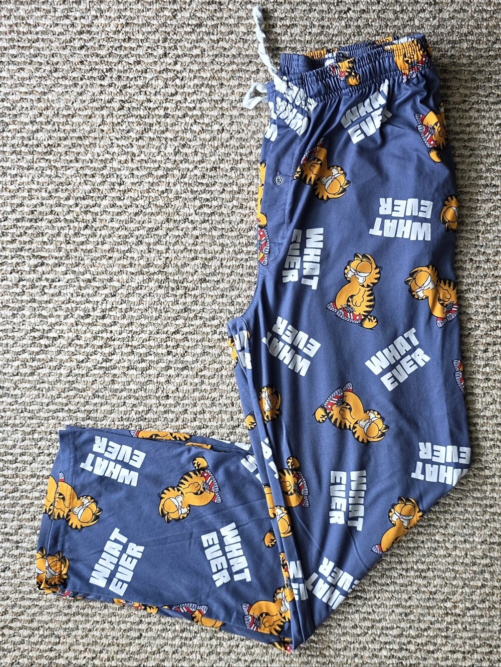 Men's Garfield 'Whatever' Knit Pajama Pants